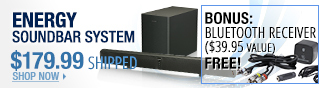 Newegg Flash - Energy soundbar system